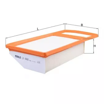 Filtre à air KNECHT OEM 1631689980