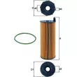 KNECHT OX 196/3D - Filtre à huile