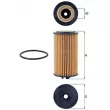 KNECHT OX 978D - Filtre à huile