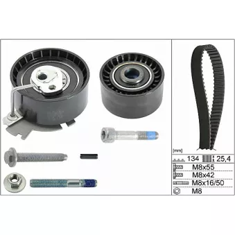 Kit de distribution HEPU OEM 9648704380