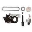 HEPU 21-0622 - Kit de chaînes, commade de pompe à huile