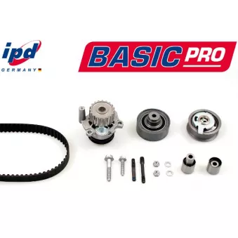 Pompe à eau + kit de courroie de distribution HEPU OEM 038198119E