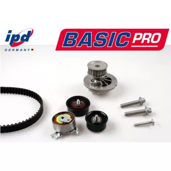 Pompe à eau + kit de courroie de distribution HEPU K62073 pour OPEL VECTRA 1.6 16V - 100cv