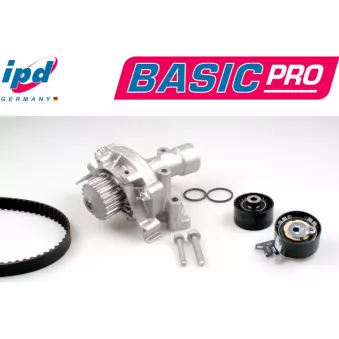 Pompe à eau + kit de courroie de distribution HEPU OEM 9663654980