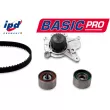 Pompe à eau + kit de courroie de distribution HEPU [K62393]