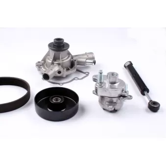 Pompe à eau+Jeu de courroie trapézoïdale à nervures HEPU OEM 1112004201