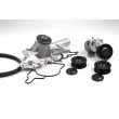 HEPU PK01391 - Pompe à eau+Jeu de courroie trapézoïdale à nervures