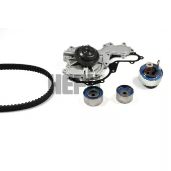 Pompe à eau + kit de courroie de distribution HEPU OEM 7701477067