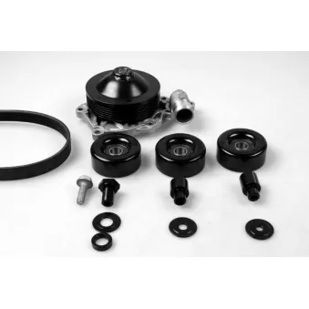 Pompe à eau+Jeu de courroie trapézoïdale à nervures HEPU OEM 99610601152