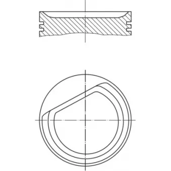 Piston MAHLE 001 24 01