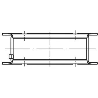 MAHLE 001 FL 10322 025 - Coussinet de vilebrequin