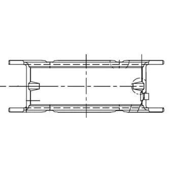 Coussinet de vilebrequin MAHLE OEM 4030301645