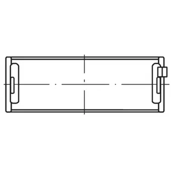 MAHLE 001 HL 10213 025 - Coussinet de vilebrequin