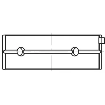 MAHLE 001 HL 18335 075 - Coussinet de vilebrequin