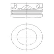 MAHLE 001 PI 00165 000 - Piston