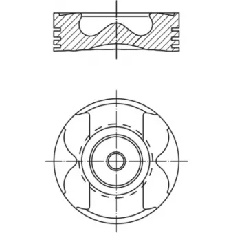 MAHLE 001 PI 00177 002 - Piston