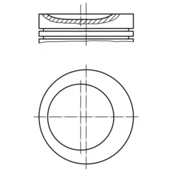 MAHLE 002 03 01 - Piston