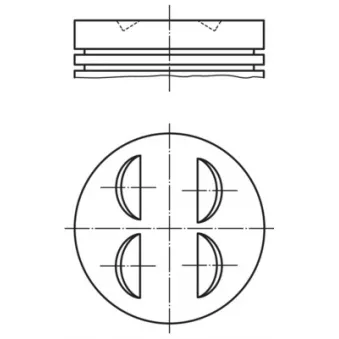 Piston MAHLE 002 68 02