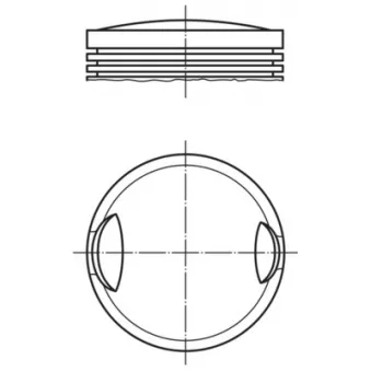 MAHLE 002 77 00 - Piston