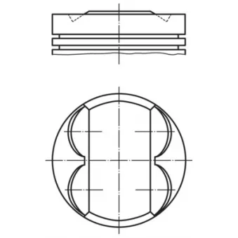 MAHLE 002 89 00 - Piston