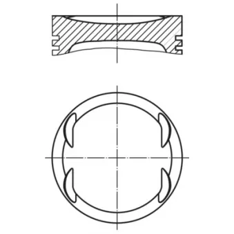 MAHLE 003 03 00 - Piston