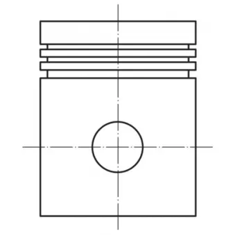 Piston MAHLE OEM 4031300317