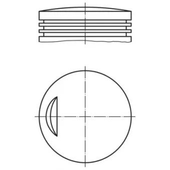 Piston MAHLE OEM 901982