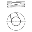 Piston MAHLE [008 41 00]