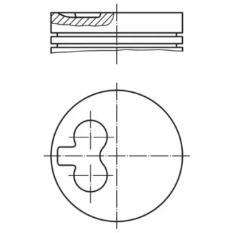 Piston MAHLE 009 79 00