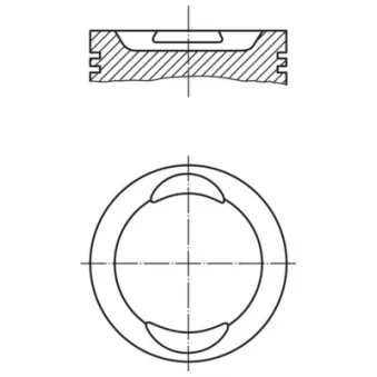 MAHLE 011 27 00 - Piston