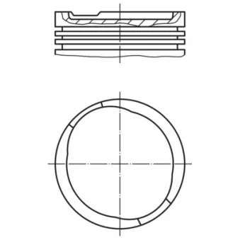 Piston MAHLE 011 65 00