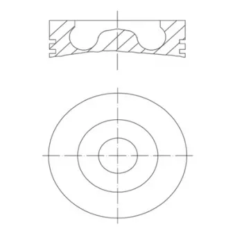 Piston MAHLE 013 PI 00114 002