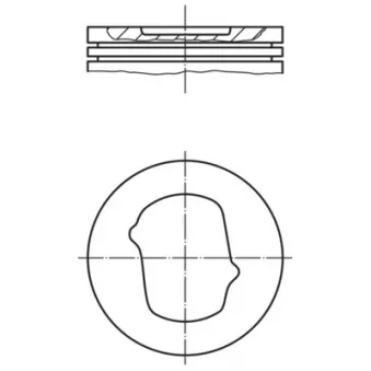 Piston MAHLE 014 24 02