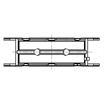 MAHLE 014 FL 22005 000 - Coussinet de vilebrequin