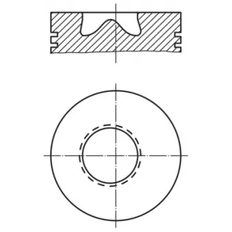 Piston MAHLE 015 04 01