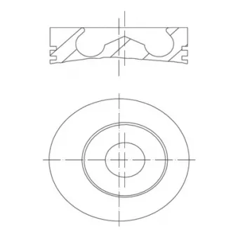 Piston MAHLE 015 91 00