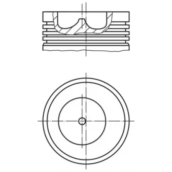 Piston MAHLE OEM 1020270
