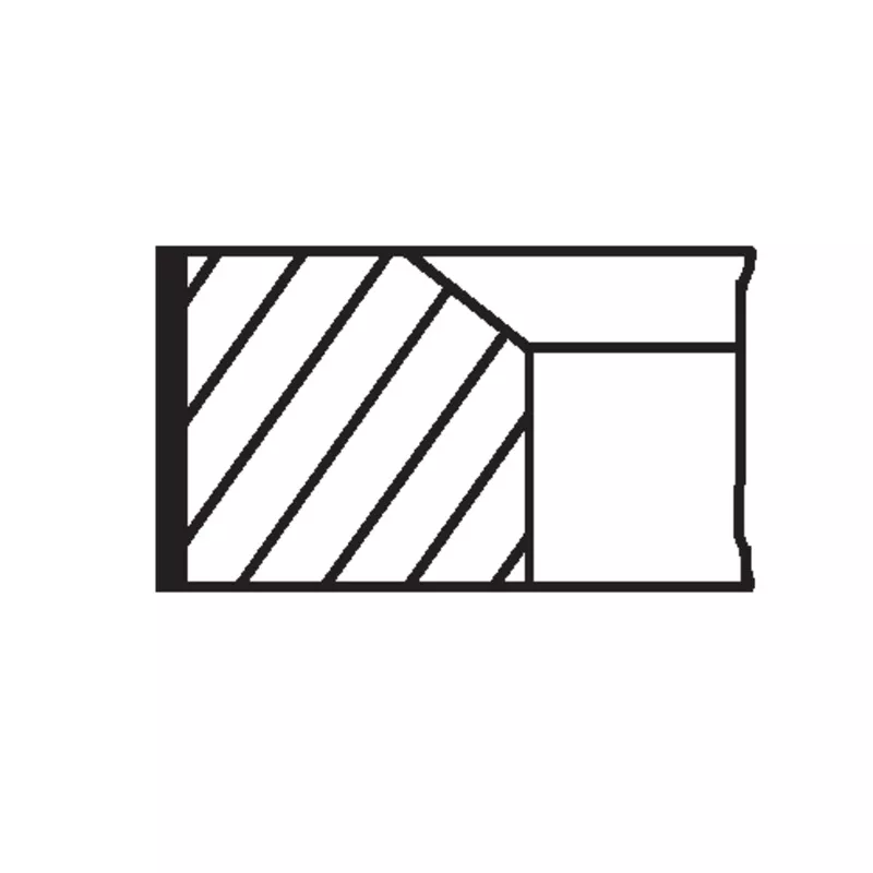 Jeu de segments de pistons MAHLE 021 79 V1 - Visuel 1