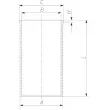 Chemise de cylindre MAHLE [021 WV 34 00]