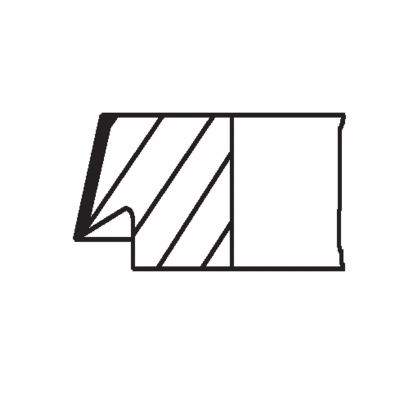 Jeu de segments de pistons MAHLE 028 RS 10127 0N0 - Visuel 1