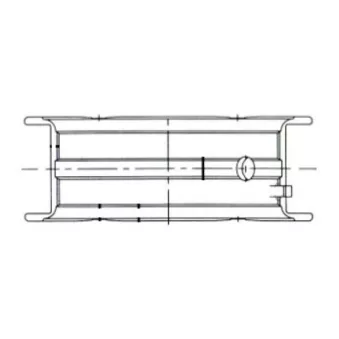 MAHLE 029 FL 18110 000 - Coussinet de vilebrequin