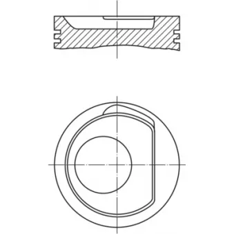 Piston MAHLE 030 51 01