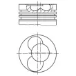 MAHLE 030 80 00 - Piston