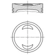 MAHLE 033 99 01 - Piston