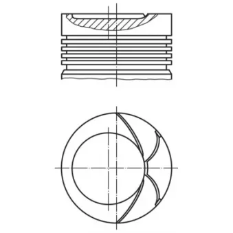 Piston MAHLE 034 92 00