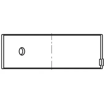 MAHLE 037 PL 10242 025 - Coussinet de bielle