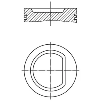 Piston MAHLE 039 95 01