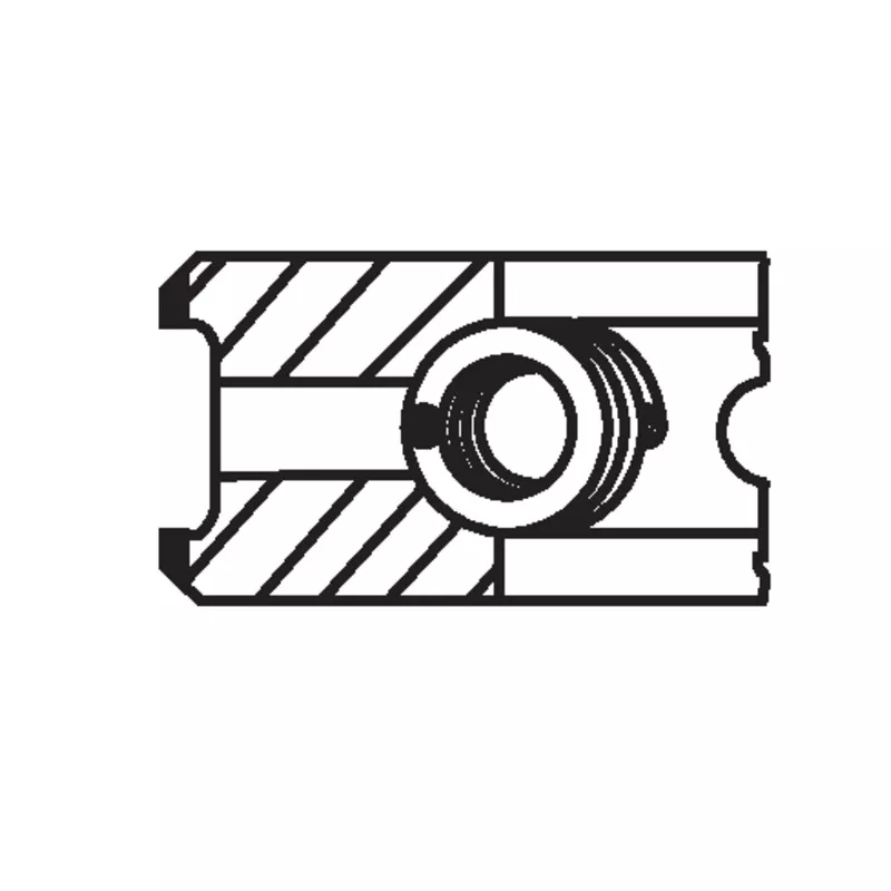 Jeu de segments de pistons MAHLE 039 98 N2 - Visuel 2