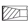MAHLE 040 07 V1 - Jeu de segments de pistons