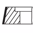 MAHLE 043 RS 00133 0N0 - Jeu de segments de pistons